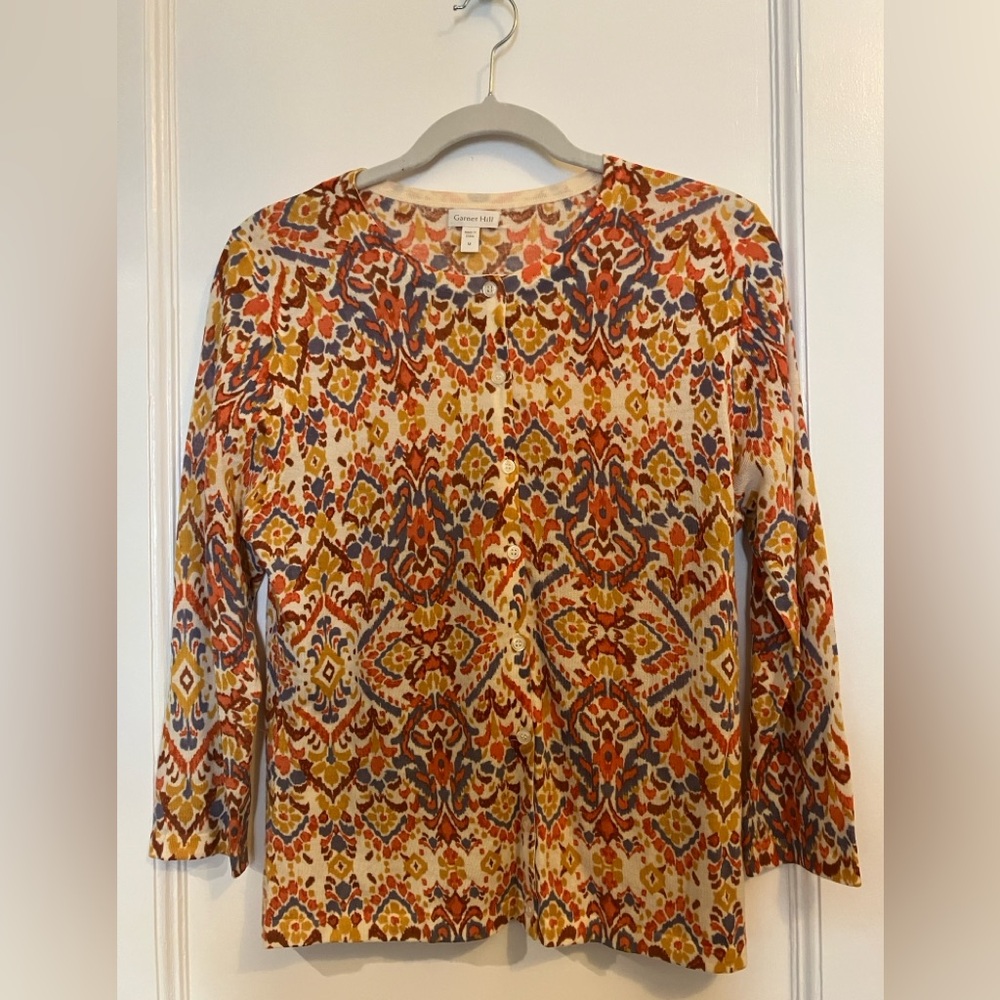 Beautiful Multicolor Women’s Button-Down Sweater,… - image 6